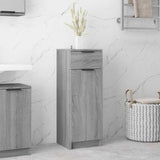 Vidaxl badkamerkast 32x34x90 cm bewerkt hout grijs sonoma eikenkleurig