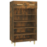 Vidaxl schoenenkast 60x35x105 cm bewerkt hout gerookt eikenkleurig