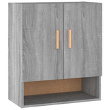 Vidaxl wandkast 60x31x70 cm bewerkt hout grijs sonoma eikenkleurig