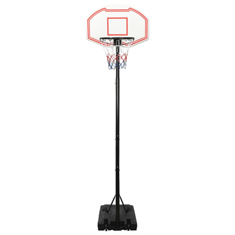 VidaXL Basketbalstandaard 282-352 cm polyethyleen wit