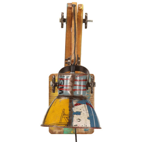 Vidaxl wandlamp industrieel rond e27 meerkleurig