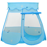 VidaXL Kinderspeeltent 102x102x82 cm blauw