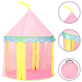 Vidaxl kinderspeeltent 100x100x127 cm roze