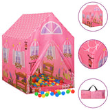 Vidaxl kinderspeeltent 69x94x104 cm roze