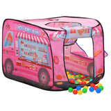 Vidaxl kinderspeeltent 70x112x70 cm roze