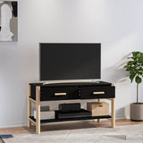 Vidaxl tv-meubel 82x38x45 cm bewerkt hout zwart