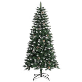Vidaxl kunstkerstboom met standaard 120 cm pvc groen
