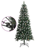 Vidaxl kunstkerstboom met standaard 150 cm pvc groen