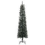 Vidaxl kunstkerstboom met standaard smal 180 cm pvc groen