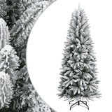 Vidaxl kunstkerstboom met sneeuw 120 cm pvc en pe