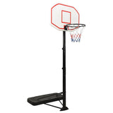 Vidaxl basketbalstandaard 258-363 cm polyetheen wit