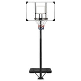 Vidaxl basketbalstandaard 256-361 cm polycarbonaat transparant