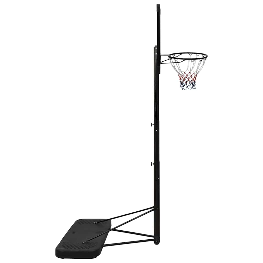 Vidaxl basketbalstandaard 256-361 cm polycarbonaat transparant