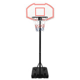 Vidaxl basketbalstandaard 237-307 cm polyetheen wit