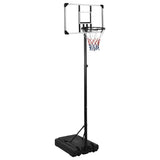 Vidaxl basketbalstandaard 235-305 cm polycarbonaat transparant