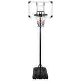 Vidaxl basketbalstandaard 235-305 cm polycarbonaat transparant