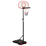 Vidaxl basketbalstandaard 216-250 cm polyetheen wit