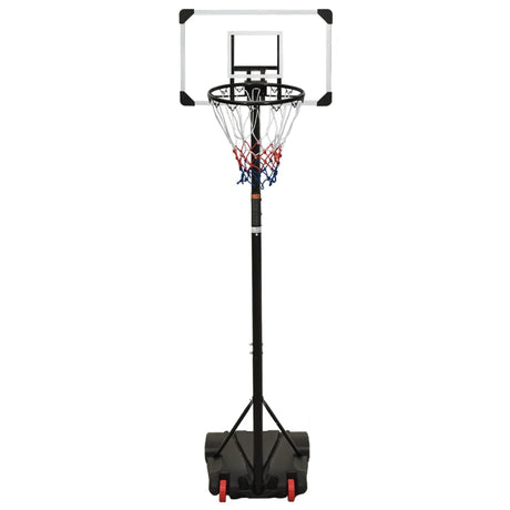 VidaXL Basketbalstandaard 216-250 cm polycarbonaat transparant