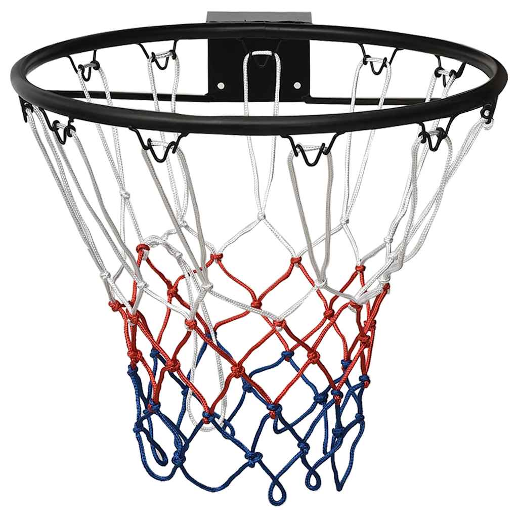 Vidaxl basketbalring 45 cm staal zwart