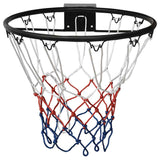 Vidaxl basketbalring 45 cm staal zwart