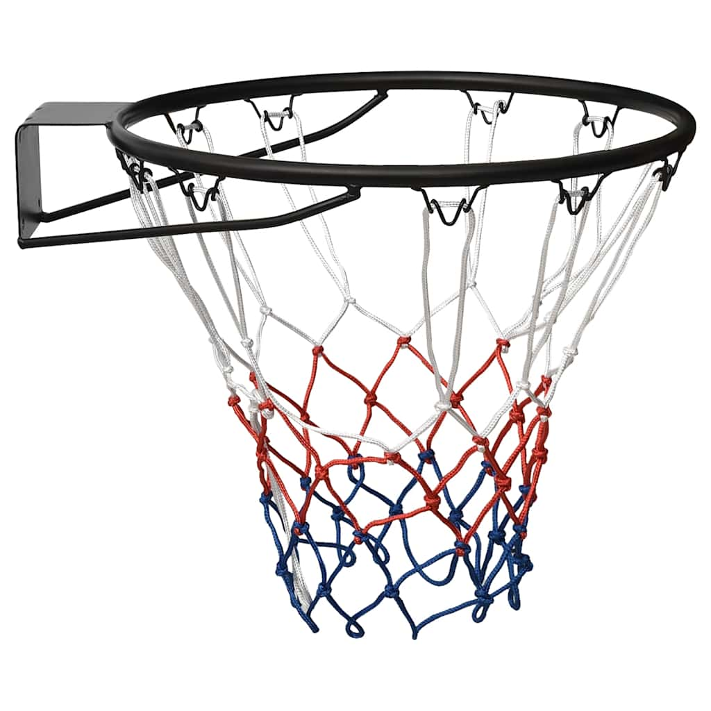 Vidaxl basketbalring 45 cm staal zwart