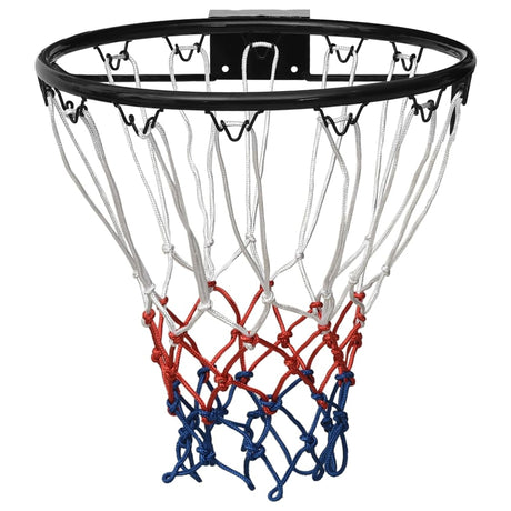 VidaXL Basketbalring 39 cm staal zwart