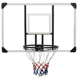 Vidaxl basketbalbord 106x69x3 cm polycarbonaat transparant