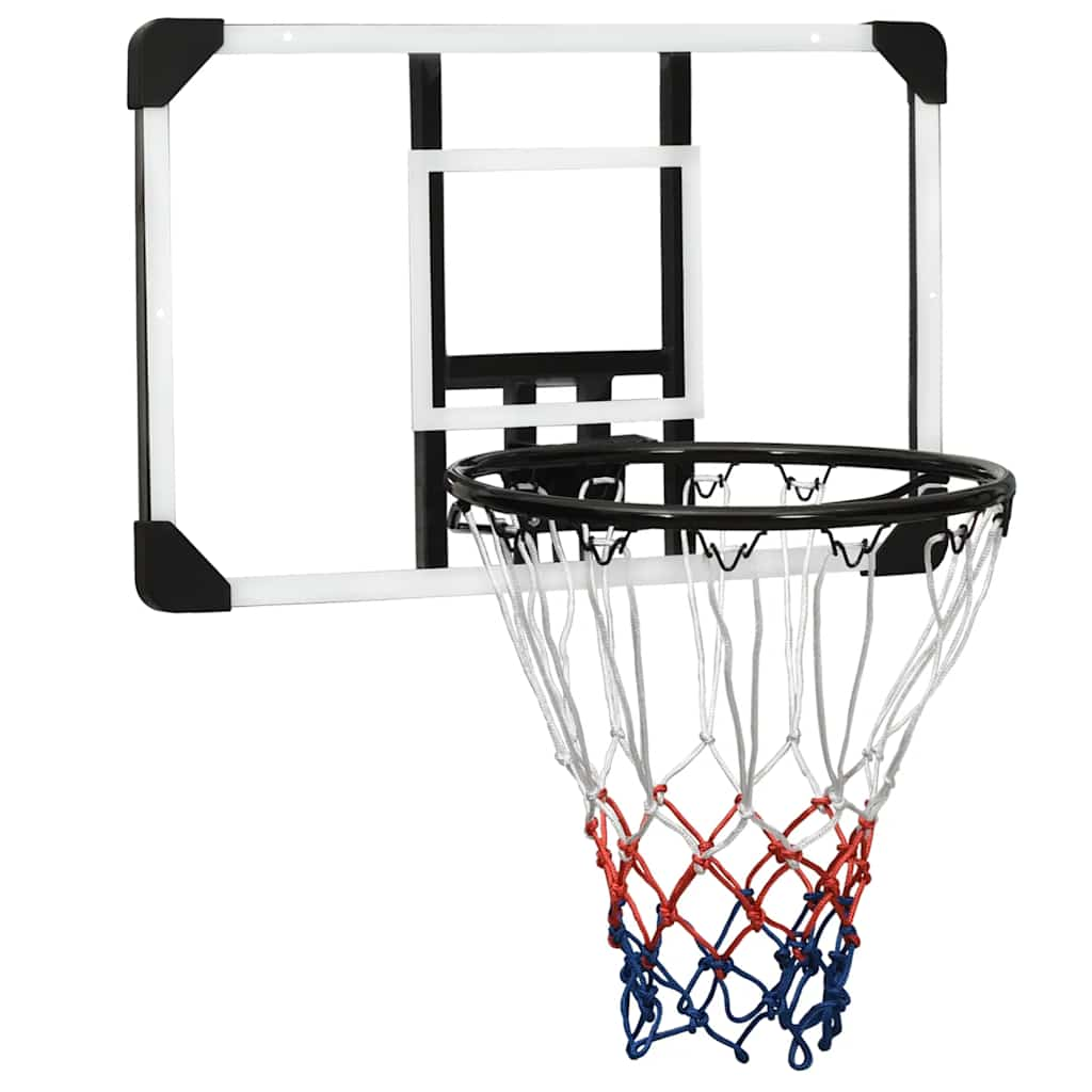 Vidaxl basketbalbord 71x45x2,5 cm polycarbonaat transparant