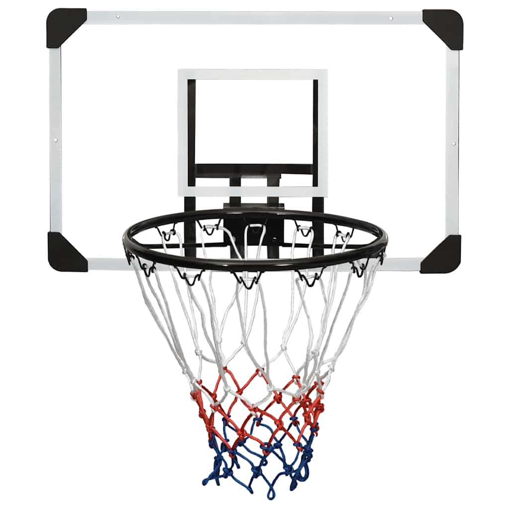 Vidaxl basketbalbord 71x45x2,5 cm polycarbonaat transparant