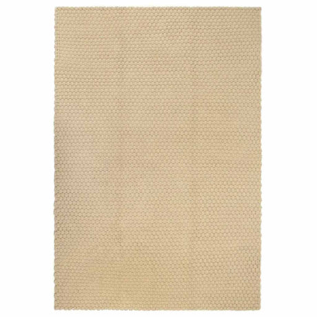 Vidaxl vloerkleed rechthoekig 120x180 cm katoen naturel