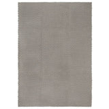Vidaxl vloerkleed rechthoekig 120x180 cm katoen grijs