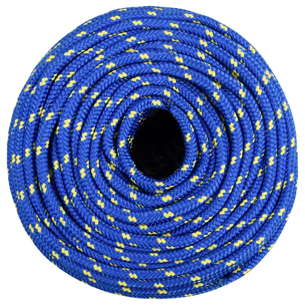 VidaXL Boottouw 6 mm 250 m polypropyleen blauw