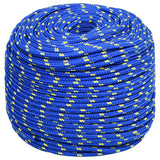 VidaXL Boottouw 8 mm 50 m polypropyleen blauw