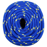 Vidaxl boottouw 16 mm 100 m polypropeen blauw