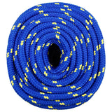 Vidaxl boottouw 18 mm 100 m polypropeen blauw