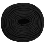 Vidaxl boottouw 8 mm 250 m polypropeen zwart