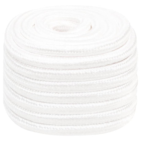 Vidaxl boottouw 20 mm 50 m polypropyleen volwit