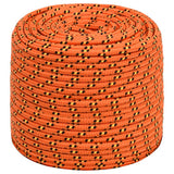 Vidaxl boottouw 8 mm 50 m polypropyleen oranje