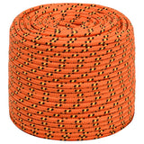Vidaxl boottouw 8 mm 100 m polypropyleen oranje
