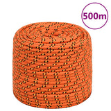 Vidaxl boottouw 8 mm 500 m polypropyleen oranje