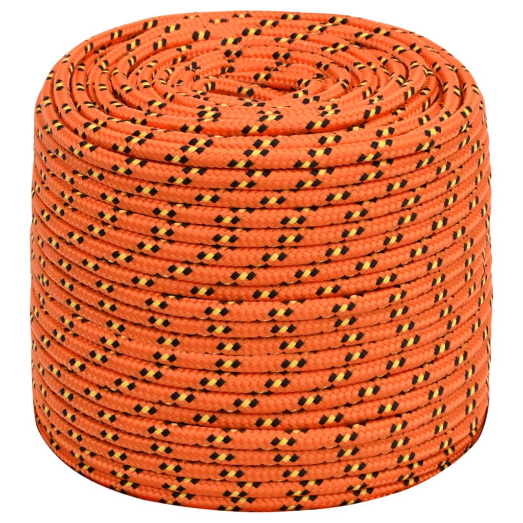 Vidaxl boottouw 8 mm 500 m polypropyleen oranje
