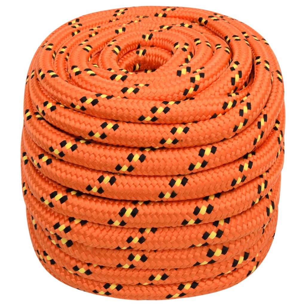 VidaXL Boot touw 20 mm 50 m polypropyleen oranje