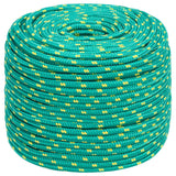 Vidaxl boottouw 8 mm 50 m polypropyleen groen