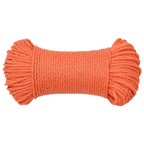 Vidaxl werktouw 3 mm 25 m polypropeen oranje