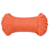 Vidaxl werktouw 3 mm 500 m polypropeen oranje