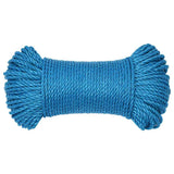 Vidaxl werktouw 3 mm 500 m polypropeen blauw