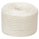 Vidaxl werktouw 14 mm 100 m polypropeen wit