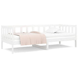 Vidaxl slaapbank zonder matras 90x190 cm massief grenenhout wit