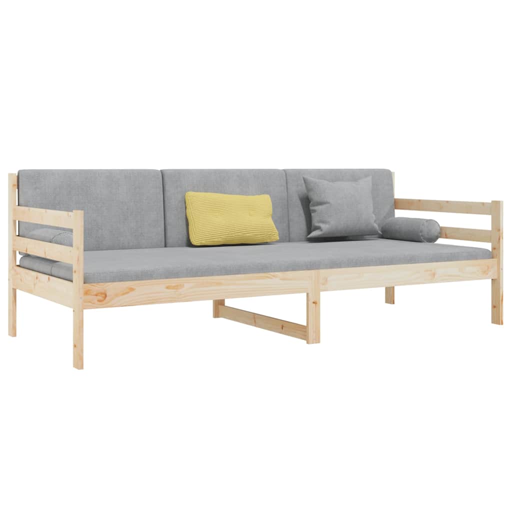 Vidaxl slaapbank zonder matras 80x200 cm massief grenenhout