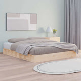 Vidaxl bedframe massief hout 200x200 cm